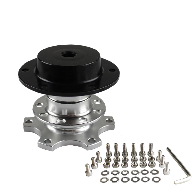 Rastp ratt snabbkoppling snap off nav adapter ratt nav boss kit rs -qr001: Silver-