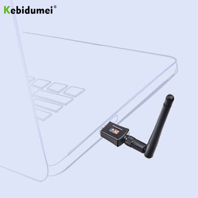 Kebidumei 5Ghz 2,4 Ghz Wireless USB WiFi Adapter 600Mbps mit Antenne Dual Band 802.11ac RTL8811AU für Desktop/ laptop/PC