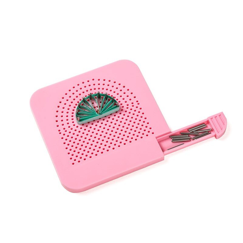 Paper Quilling Winding Disk Quilling Board With Storage Grid Diy Paper Craft Tool