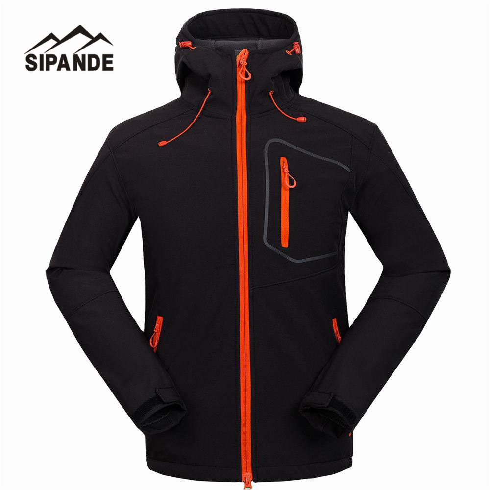 Vedenpitävä hupullinen softshell takki miesten mammutti vaellusvaatteet lämpötekniikka fleece hiihtokalastus kiipeilyvaatteet