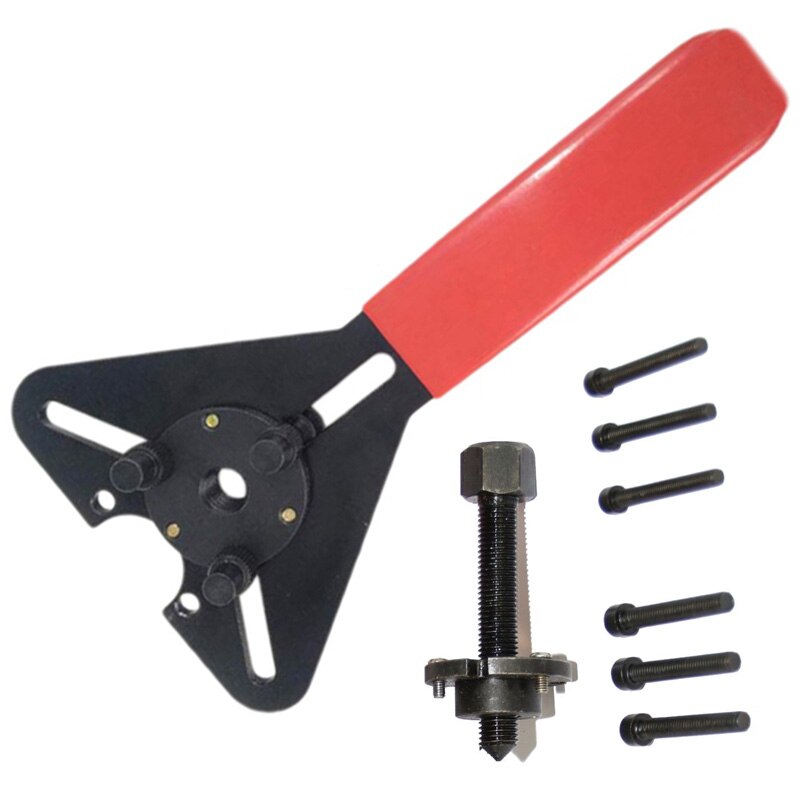 Best R134A Universal Automotive Air Conditioning Compressor Disassembly Tool Wrench Car Air Conditioning Repair Tools Kit: Default Title