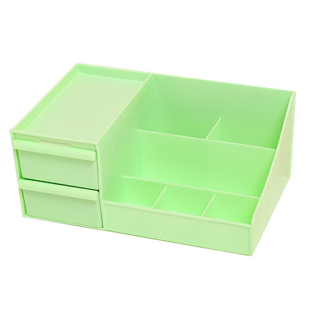Multi Function DIY School Desk Pen Pencils Drawer Case Storage Box Table Simple Pencil Shelf Holder Office Stationery Supplies