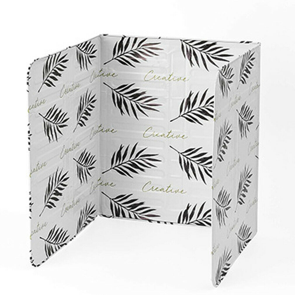 Keuken Aluminiumfolie Baffle Nuttig Home Kitchen Kachel Folie Plaat Voorkomen Olie Splash Koken Baffle: WHITE