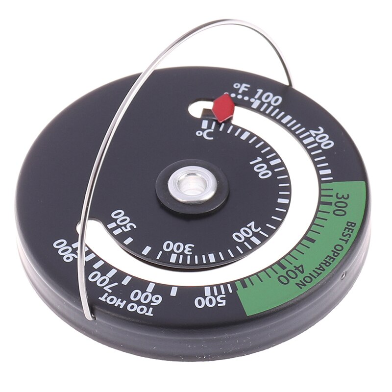 1PCS Magnetic Fireplace Stove Thermometer Fire Place Temperature Monitor