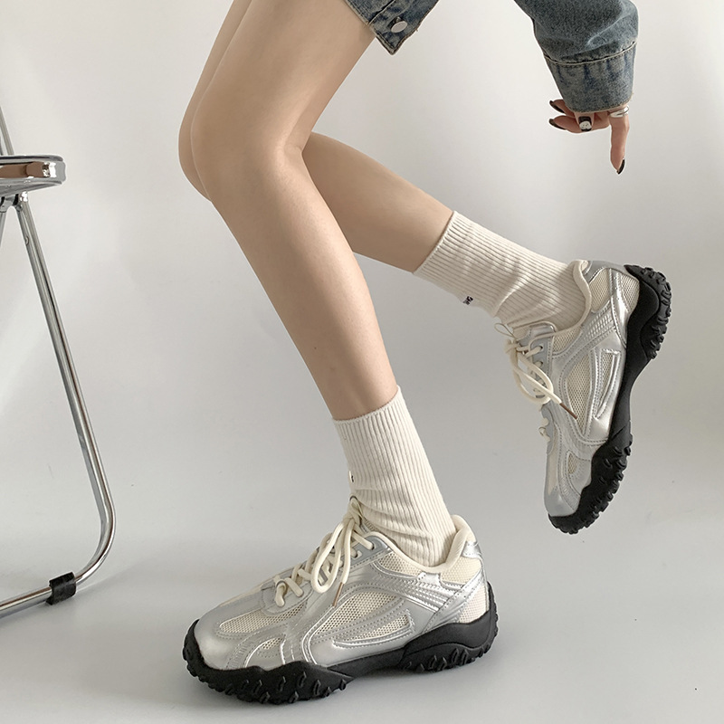 Scarpe da trekking stringate da Tennis Sneakers Comfort incrociato scarpe basse Casual scarpe sportive da donna di alta qualità Sneakers femminili