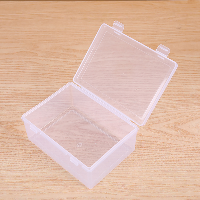 Mini Opbergdoos Doorzichtig Deksel Kleine Plastic Doos Voor Onderdelen Gereedschap Opbergdoos Sieraden Vitrine Kralen Container