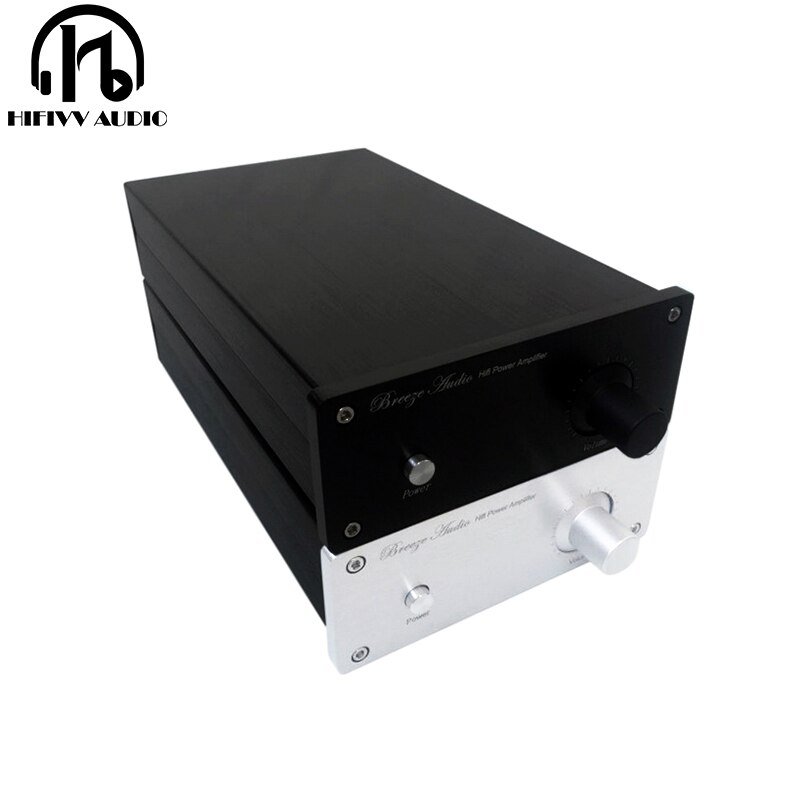 Pure Aluminum Chassis power amplifier Chassis 1506 Front Panel Aluminum Knob W155mm H60mm D261mm