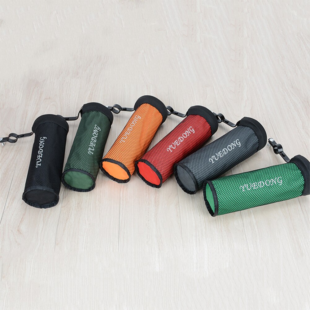 Draagbare Verstelbare Drumsticks Zak Drum Stok Houder Met Klem Accessoires Pouch Waterdichte Drumsticks Opbergtas W/Riem