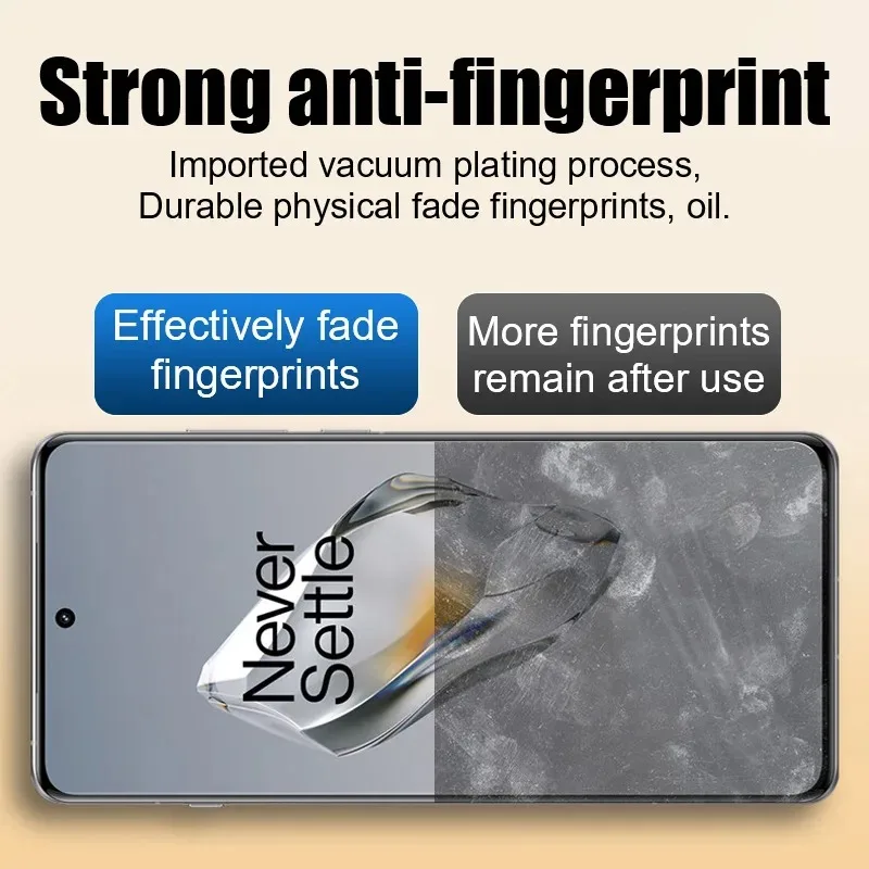 2 stuks volledig dekkende glazen 3 screenprotectors voor oneplus 12 11 10 9 8 pro 2 gehard glazen beschermfolie