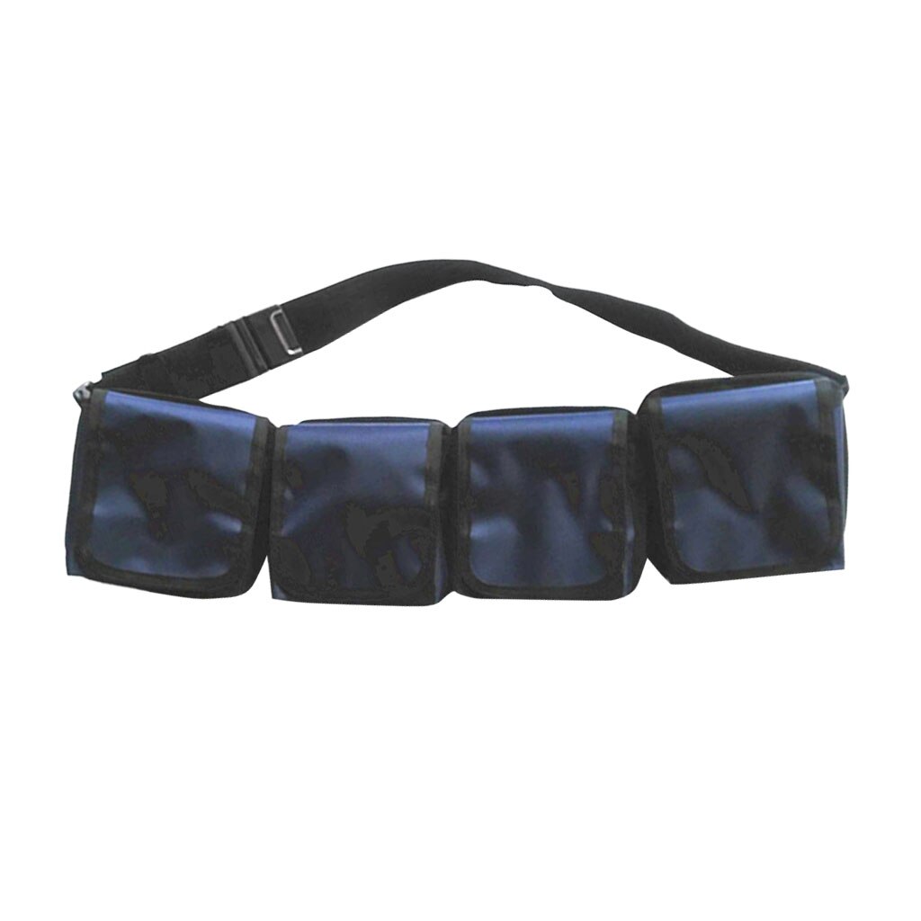 Detachable Durable Heavy Duty Scuba Diving Weight Belt Dive Equipment: 4 Pocket