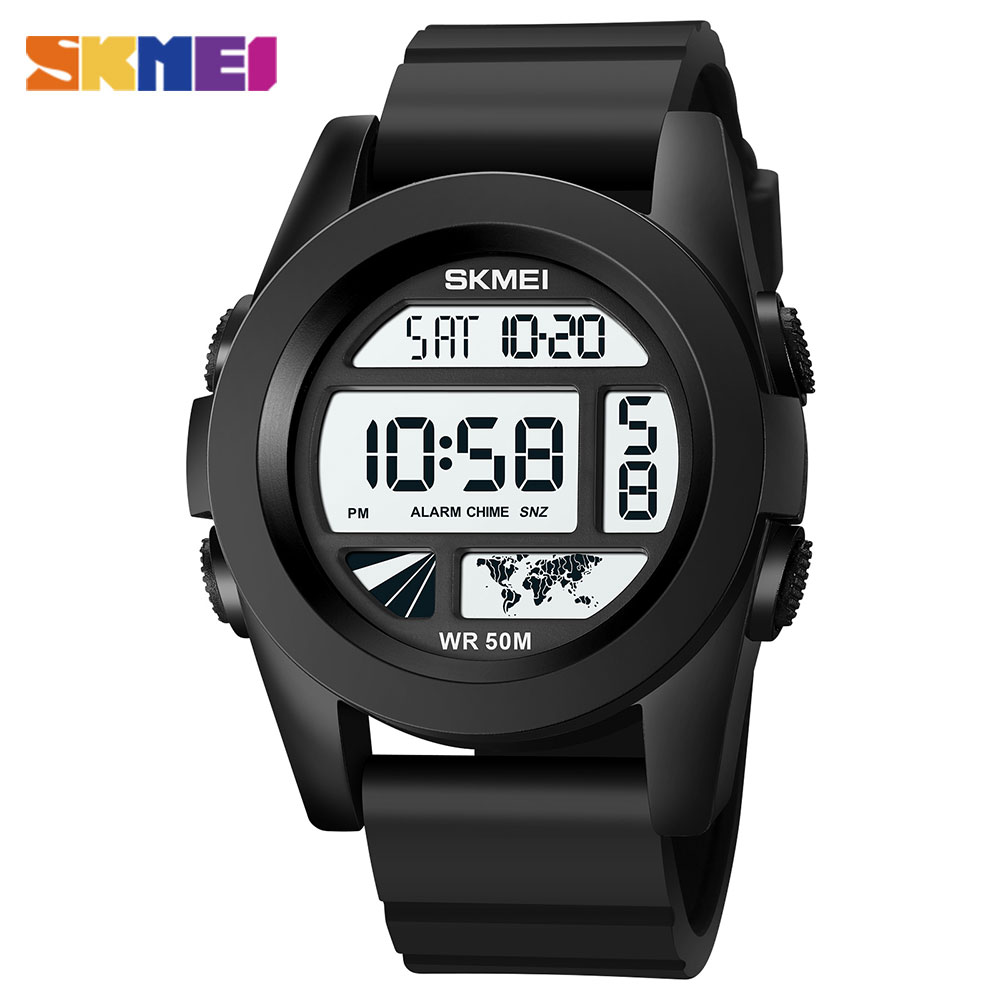 Skmei Lichtgevend Horloge Voor Mannen Sport Klok Digitale Horloges Waterdicht Horloge Horloge Alarm Countdown Relogio Masculino