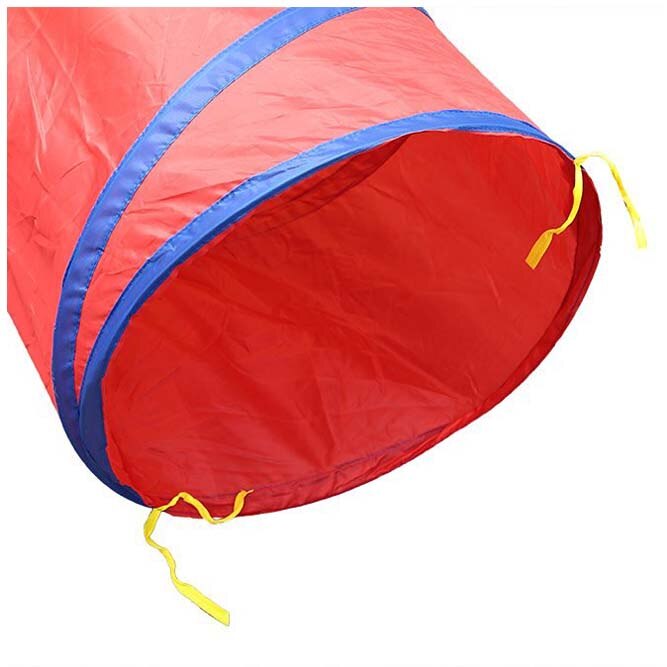 Children tricolor tunnel toy tent