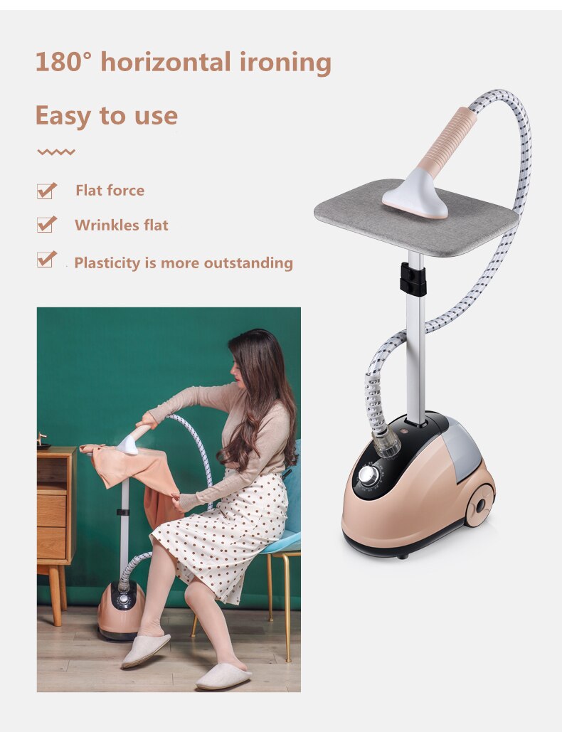 Household ironing clothes, large steam, small hand-held ironing machine, hanging vertical iron