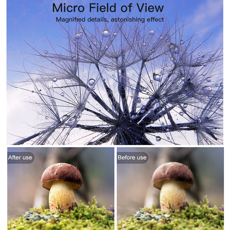 Baseus Mobile Phone Lens Wide Angle Fish eye Fisheye 15X Macro Camera Lens For iPhone Xs Max Xr X Samsung S10 S9 Huawei P30 Pro