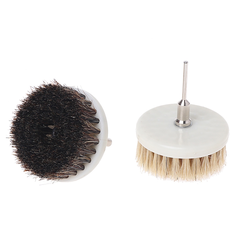 60mm Drill Powered Scrub Heavy Duty Cleaning Brush With Stiff Bristles Tools