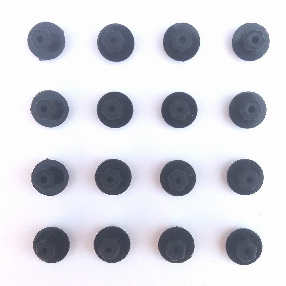 WB2K101 Rubber Feet Kit for GE, Hotpoint, Kenmore Range Burner Grate.16 pcs