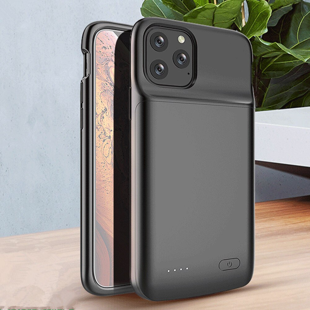 QuLing para IPhone SE 6 6S 7 7 6 6S Plus 7 8 Plus X XS X XR XS Max 11 Pro 11 Pro Max 12 Mini 12 cargador de batería Banco de la energía