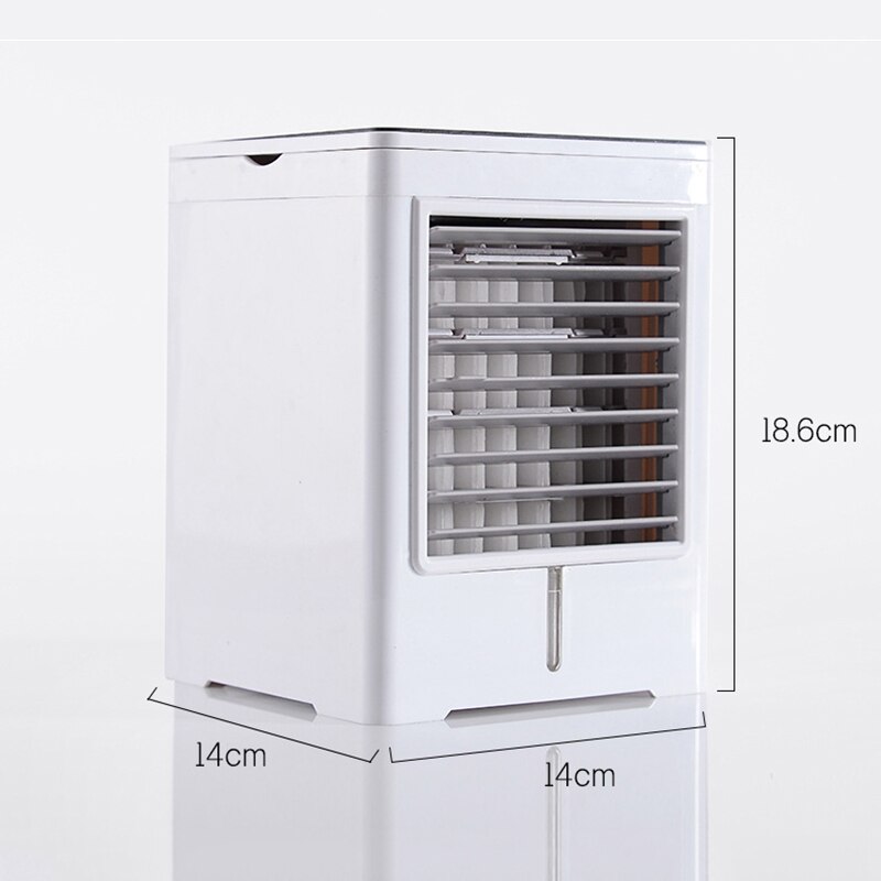 Summer mini fan usb mini air cooler portable air conditioner air humidification desktop electric fan