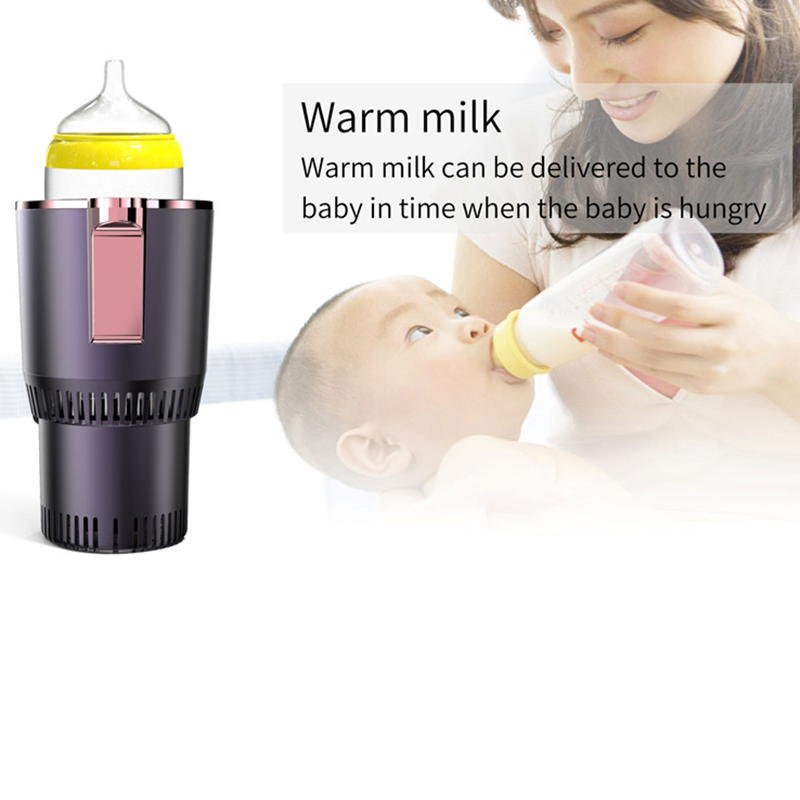 Smart &amp; Koud Cup Drankjes Houders Home Office Snelle Koeling Verwarming Isolatie Elektrische Cup Mini Koelkast Kan/Mok holde