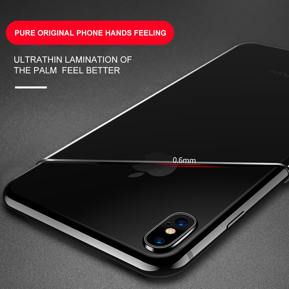 Silikonfodral till iphone x, xs max , 8 , 7 6 6s, s plus , 5 se, transparent tpu-fodral till iphone 12, 11 pro max , 7, 8 plus mini