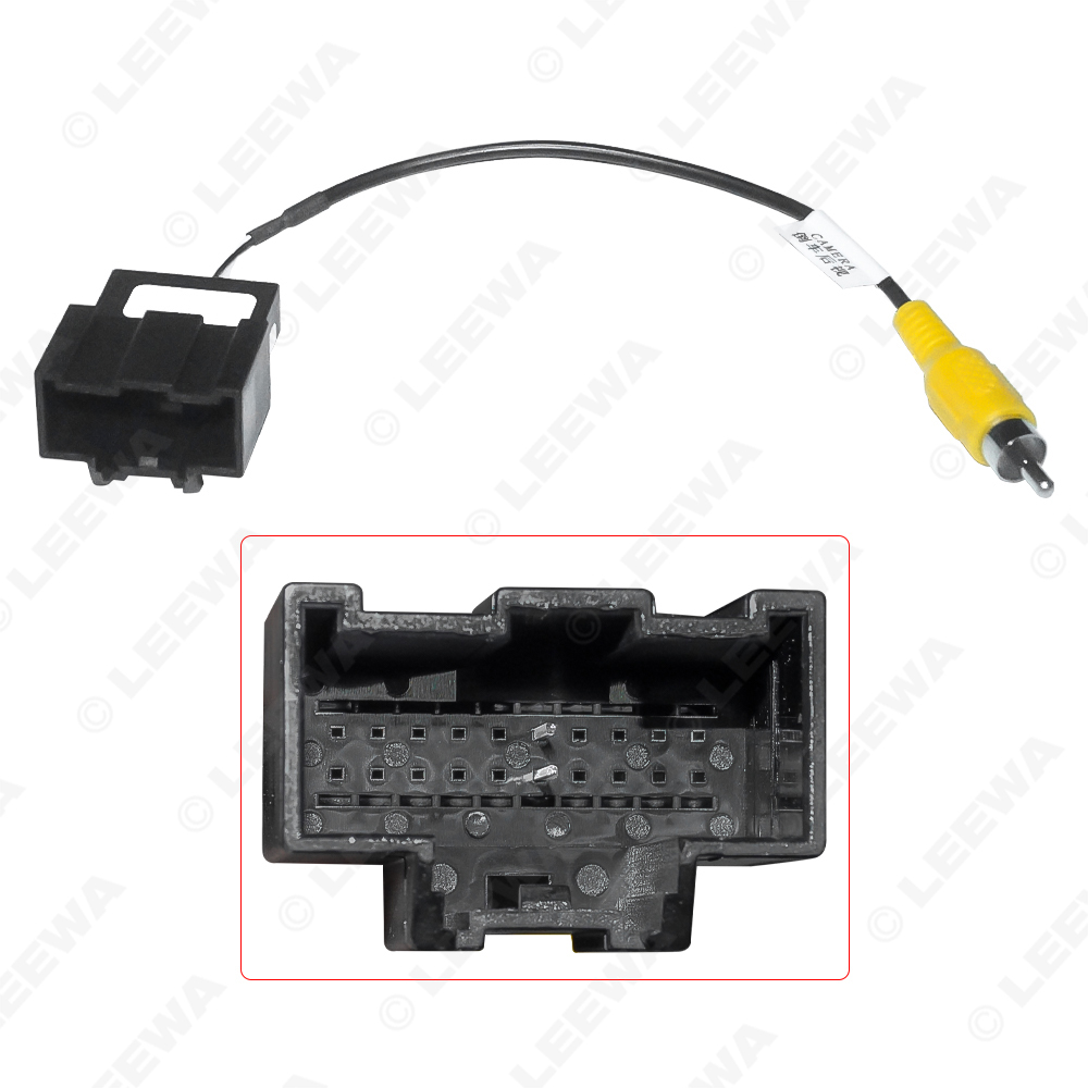 LEEWA Auto Reverse Camera Output Video Adapter Wiring Cable For Chevrolet Cruze (08-14) Original Car Camera Video Output #CA7740