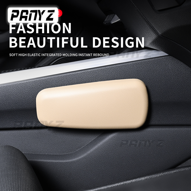 Universeel Lederen Auto Beenkussen Kniekussen Kussen Dijsteun Middenconsole Deur Armsteun Kniekussen Auto Interieur Decoratie