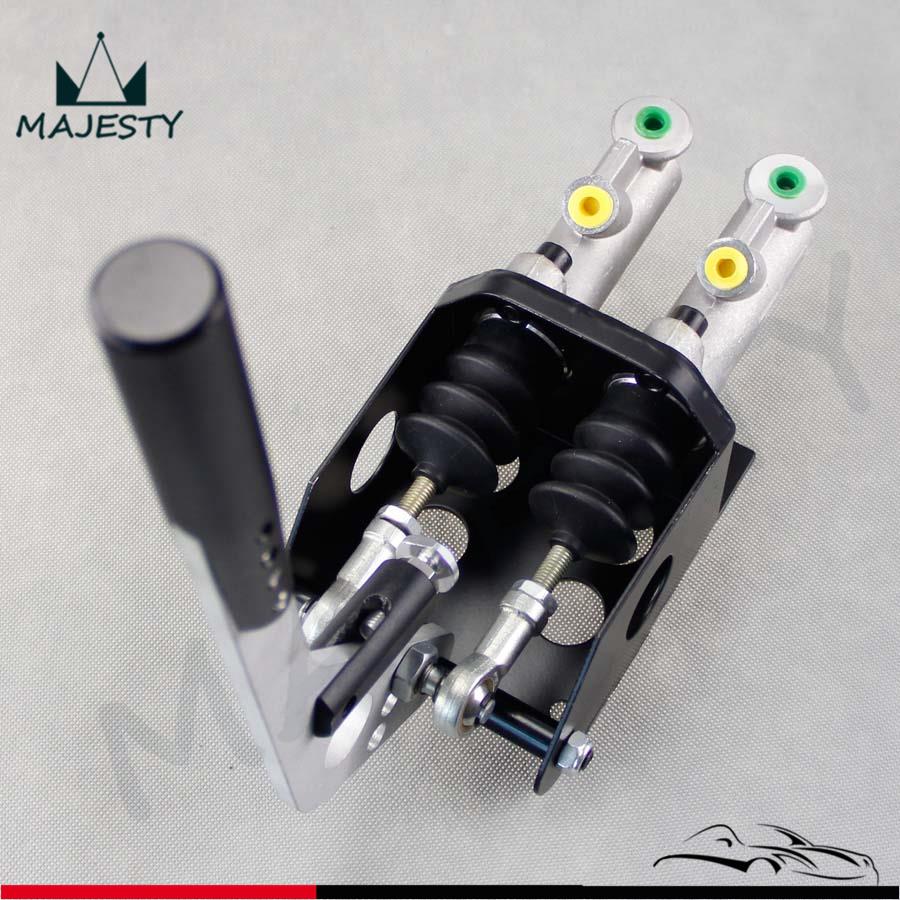 Dubbele Hoofdremcilinder Hydraulische Drift E-Brake Racing Handrem Lever Universal
