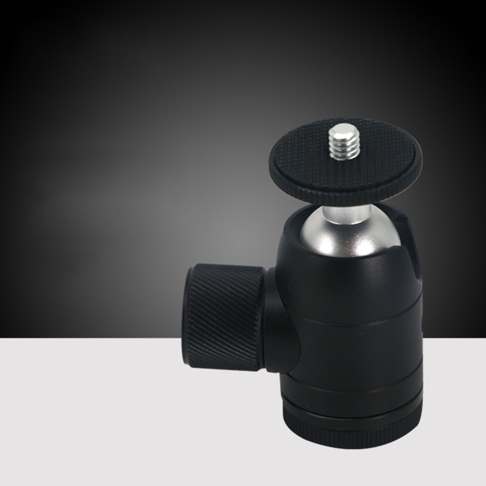 Aluminum Alloy Mini Tripod Ball Head Camera Base Mount Camera Ball Head Camcorder Light Stand