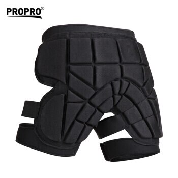 Outdoor Sport Hip Paded Shorts Lycra Broek Skiën Schaatsen Bescherming Butt Protector Skate Snowboard Shorts Zwart