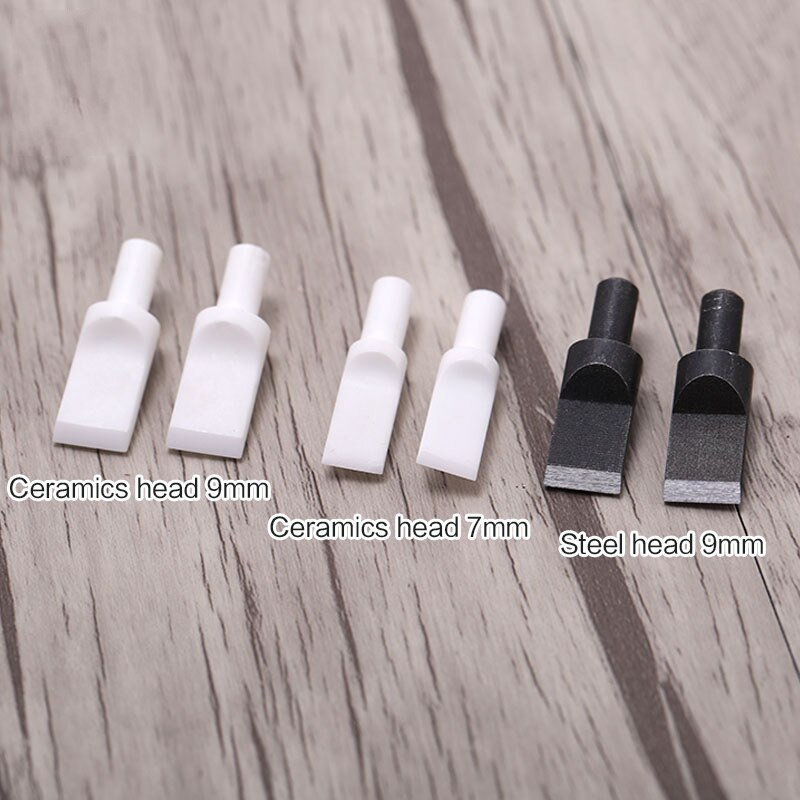 Leather Handwork Tool Rotary Swivel Knife Nicking Tool Ceramic Knife Head Perfect for Manual Leather with Extra Angle & Blades