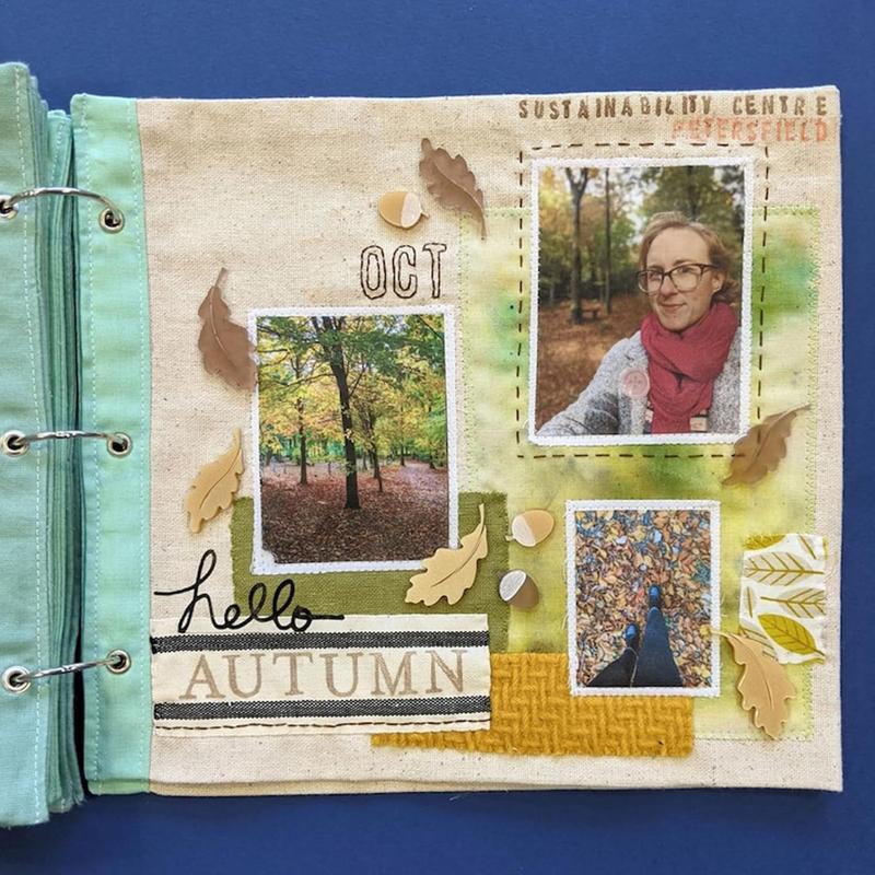 Quaderno per schizzi artistici Quaderno per schizzi in tessuto per diario artistico con design pieghevole unico per gli appassionati di disegni e gli scrittori