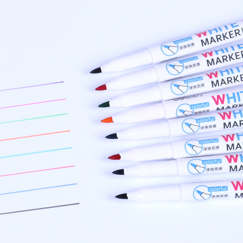 48 stuks whiteboardmarker uitwisbare stift voor whiteboards metaal glas keramiek kantoorbenodigdheden kunst tekenen schoolbenodigdheden  db759