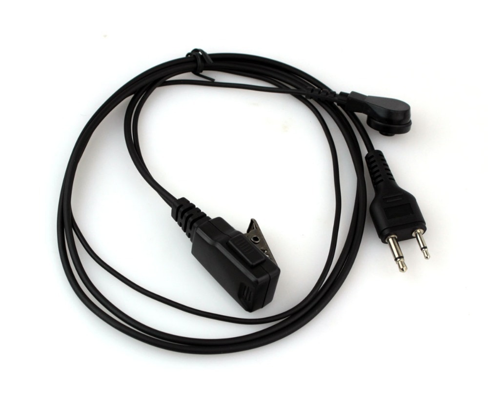 High 2 PIN Covert Acoustic Tube Earpiece For ICOM IC-F4TR, IC-F10, IC-F20, IC-H2 ALINCO Radio