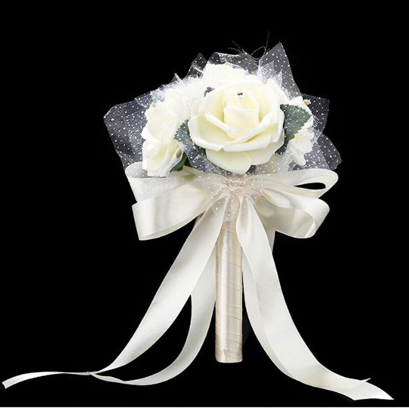 Wedding Favors Bridal Bouquet Artificial Wedding flower girl artificial flower: 06