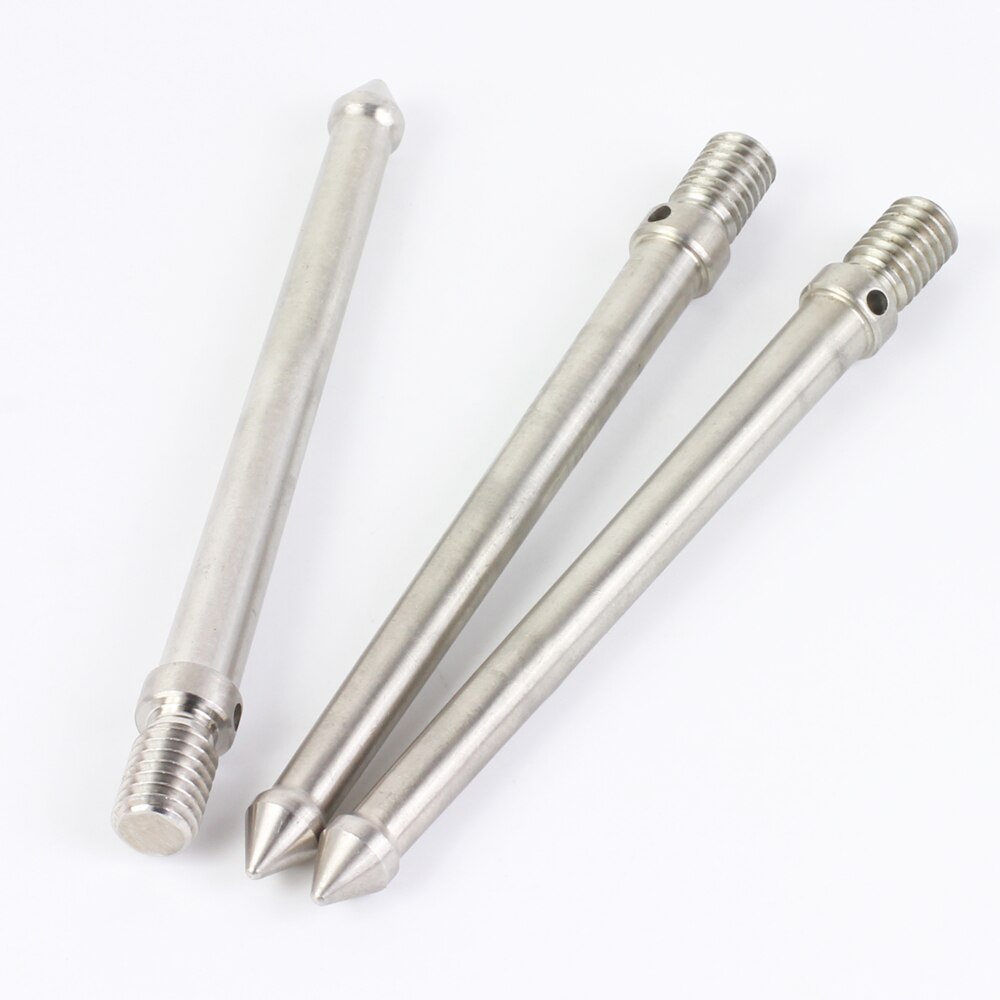 3pcs 12cm Extra Long Stainless Steel Tripod Spike Feet Toe fr Manfrotto Weifeng Gitzo Benro Carbon Fiber Monopod Camera Field