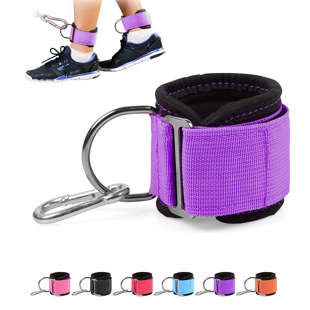 2pcs Purple Ankle Strap Fitness Workout Ankle Supp... Grandado