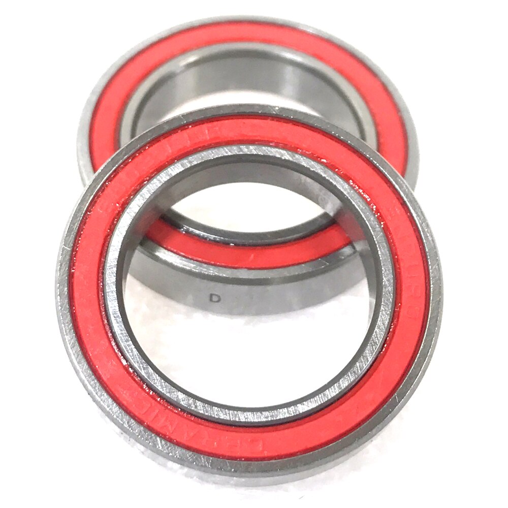 Rodamientos sellados de cerámica para Novatec D411SB, ENDURO 6803 LLB C-3, reemplazo de D411SB-CL, 7,2 g/unidad, 26mm x 17mm x 5mm
