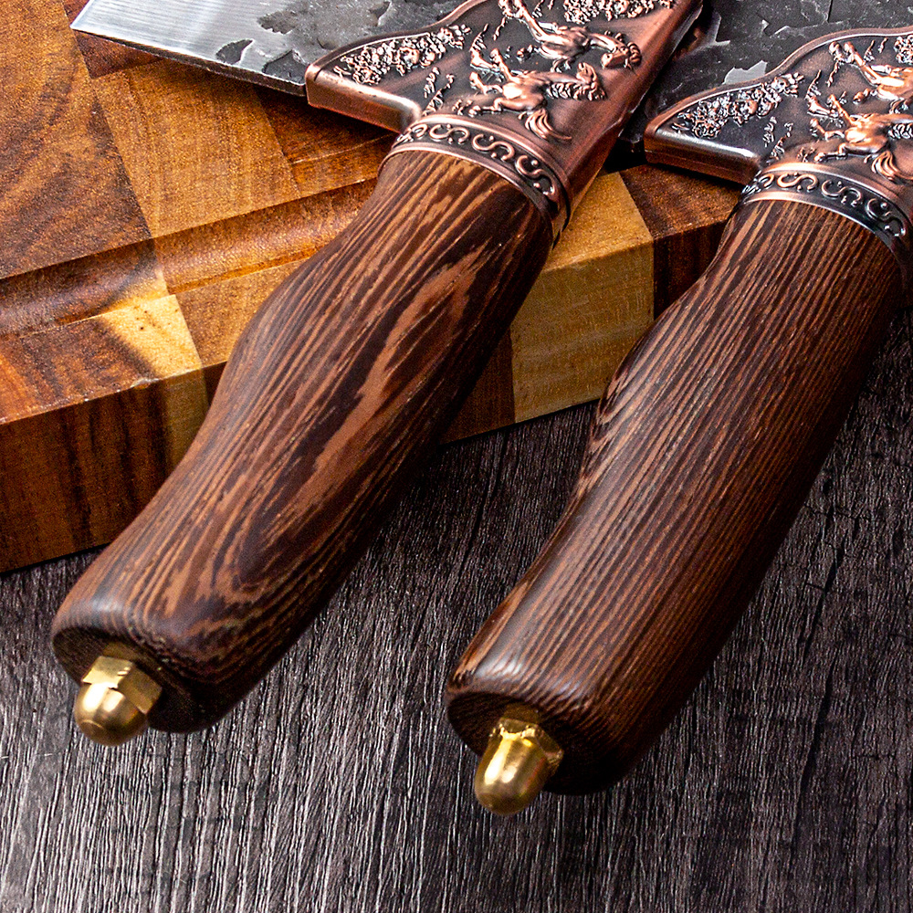 Forged Longquan Kitchen Knife Household Chopping Knife Chopping Knife Set Super Fast Sharp Kitchen Knife Kitchen Tools
