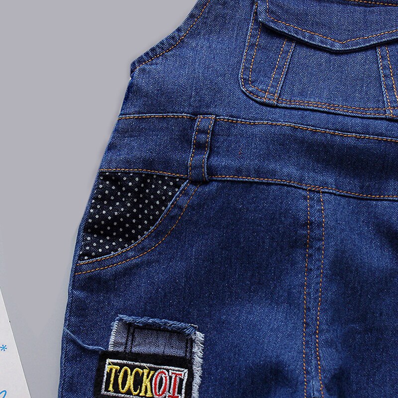 Ienens 1-3Y Baby Overalls Jongens Meisje Jeans Tuinbroek Peuter Infant Denim Lange Broek Kids Jongen Jeans Jumpsuit Kinderen Broek