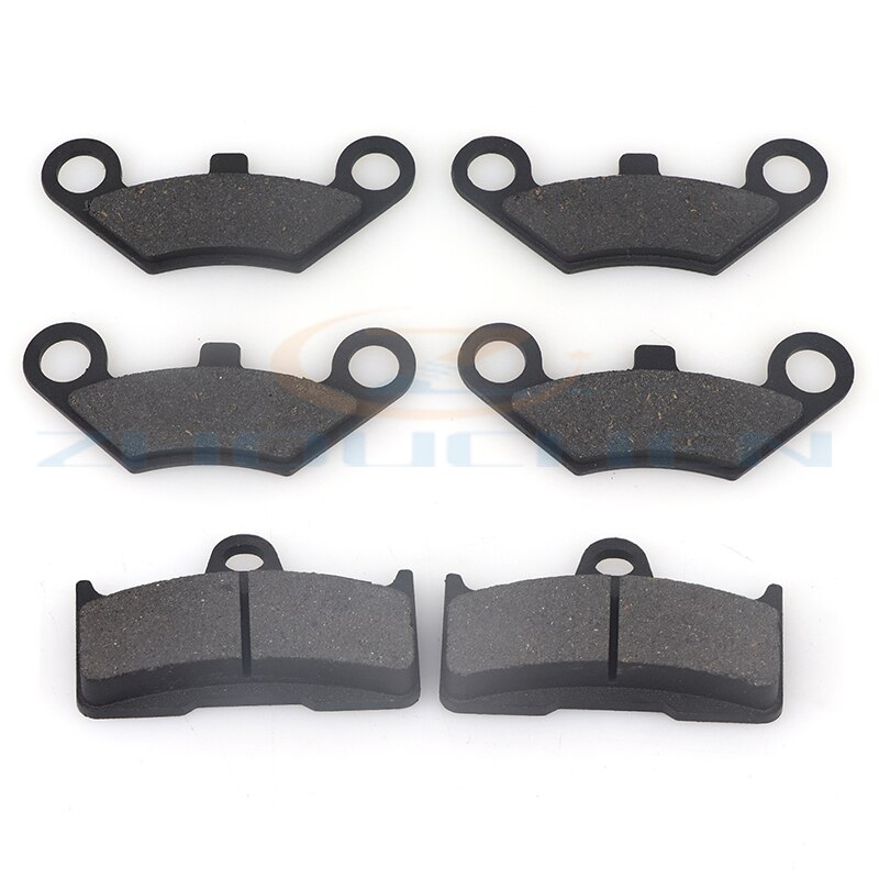 Motorcykel atv semi metallisk bremseklods skivebremser til cf moto  cf500 500cc cf 600 600cc x5 x6 x8 u5: Guld