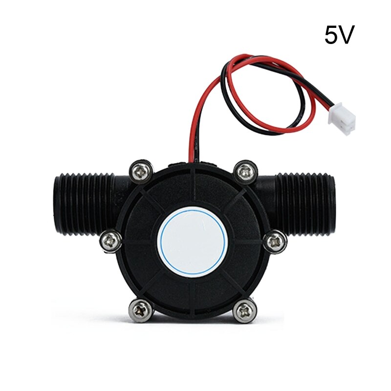 DC5V/12V/80V/AC0-20V Micro Hydro Generator G1/2" Male Thread Water Flow Generator Water Turbine Generator Household G2AB