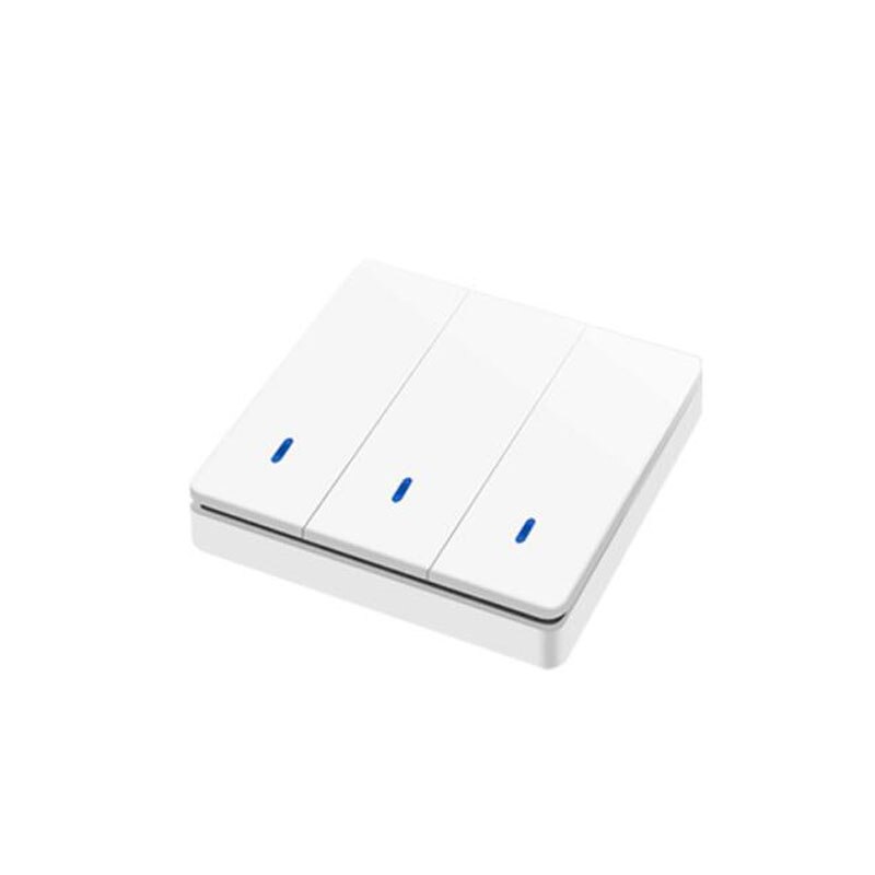 Wofea 433 mhz trådløs vægafbryder til lyslampe  rf 86 vægpanelsender sikkerhedsafbryder &amp;  ac 110v 220v relæafbryder: Kontakt 3