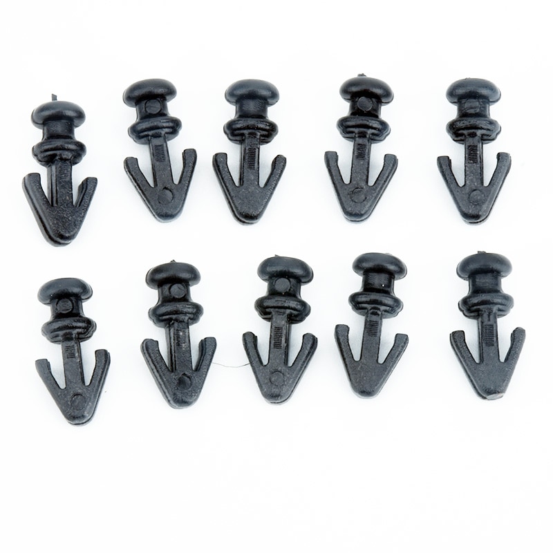 50Pcs Car Door Seal Sill Sealing Strip Clips Lower Weatherstrip Auto Fastener Rivet For Ford Mondeo MK2 MK3 MK4