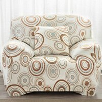 Housse extensible universelle pour canapé et fauteuil, avec accoudoir, pour salon, SC007: 6