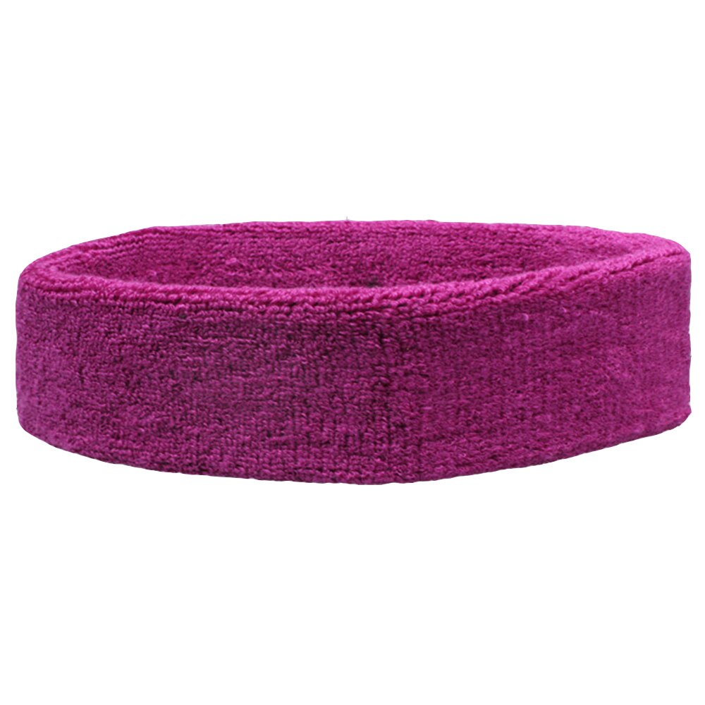 Anti-slip Elastic Sweatband HairBand Sport Headband Head Sweat Band Run Football Tennis Headscarf 14 Colors for Choice: 4