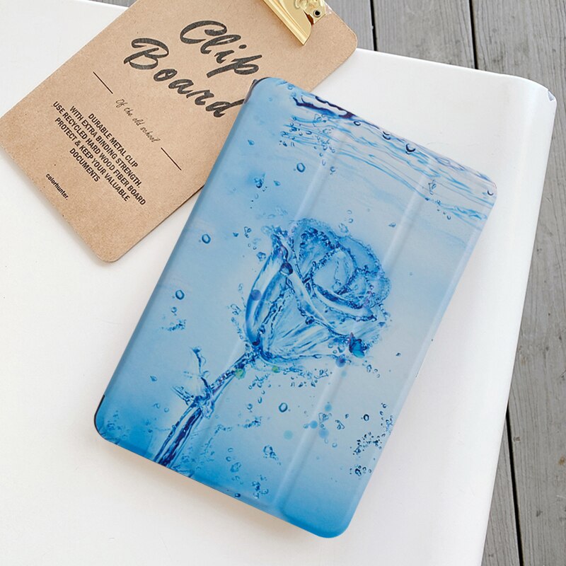 Coque de protection intelligente pour tablette Huawei MatePad T8, 8 pouces, pouces, 8.0, L03, KOBE2-L09, L09, KOB2-W09: Ice rose