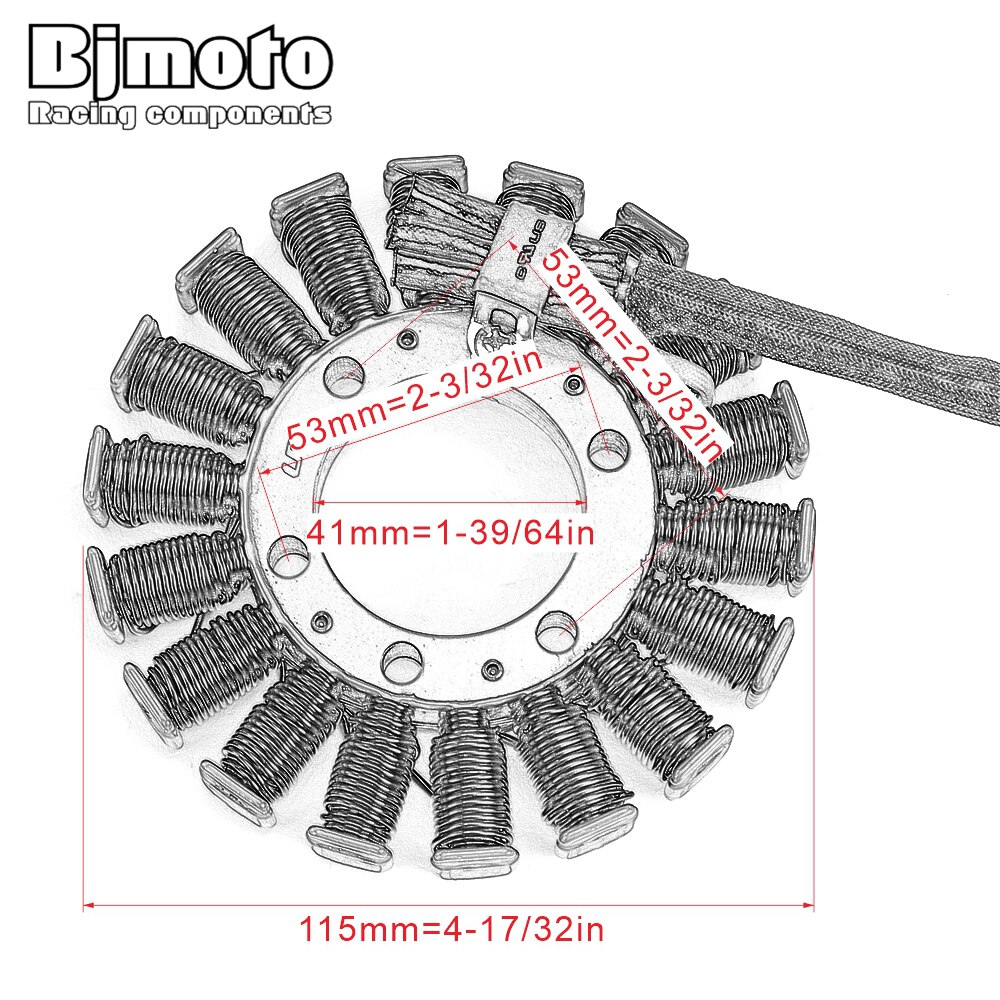 31120-MFA-D01 Motor Stator Coil + Spanningsregelaar gelijkrichter Voor Honda CBF1000 CBF 1000 CBF-1000 2006 2007