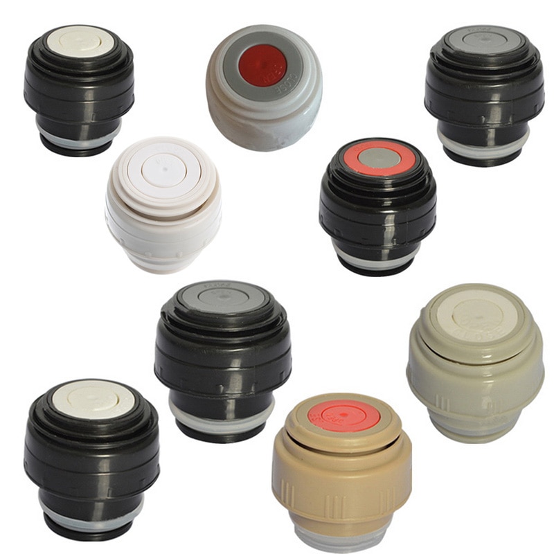 1/2/5PCS 4,5/5,2 cm Outdoor Reise Tasse Vakuum Glaskolben Deckel Drink Becher Outlet Glaskolben abdeckung Edelstahl Thermoskannen Zubehör