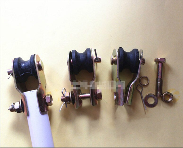 Barra de extensión de ventilador de techo poleas especiales 2 piezas