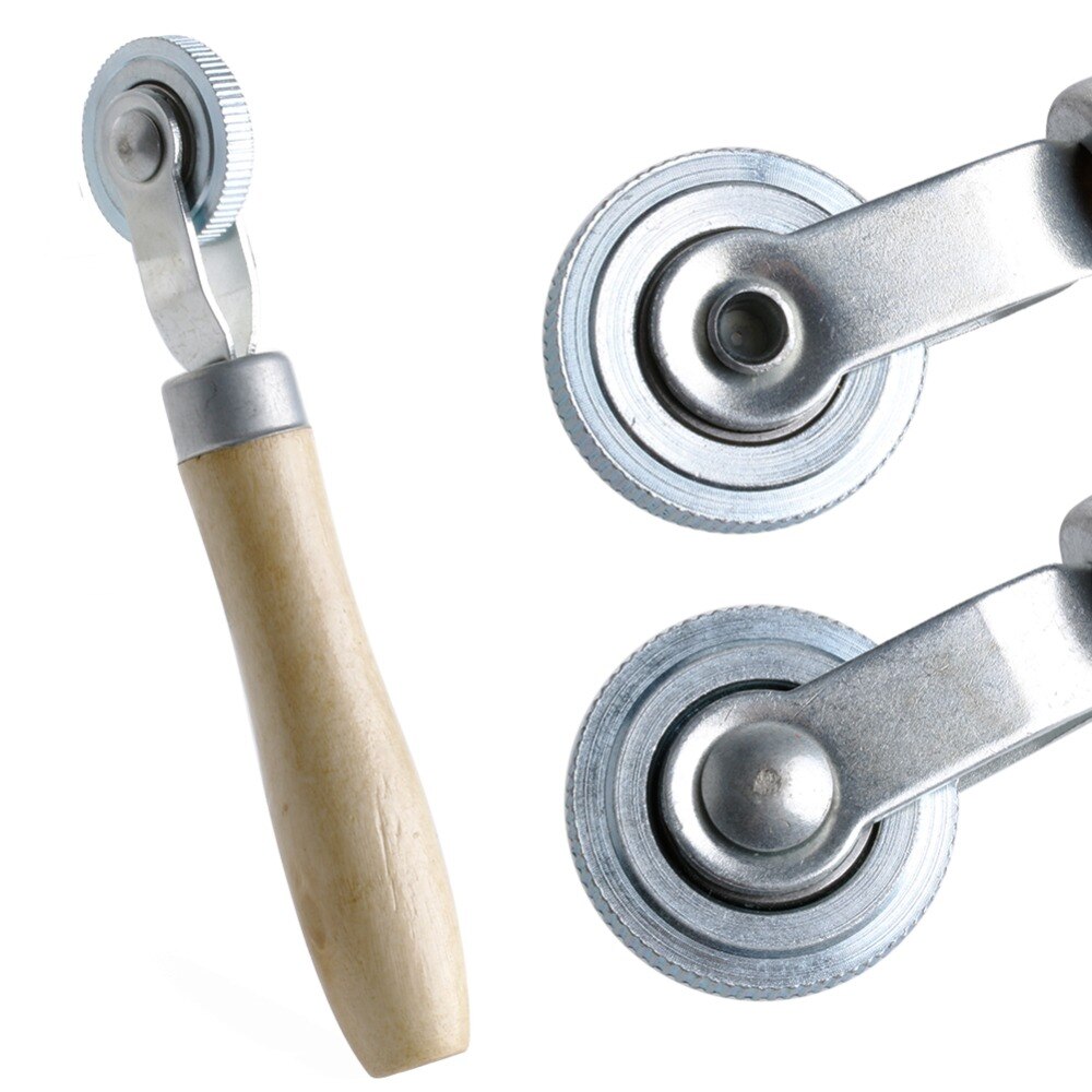 Qilejvs bil lastbil dæk reparation patch stitch hjul rulle punkteringsværktøj træhåndtag #kui